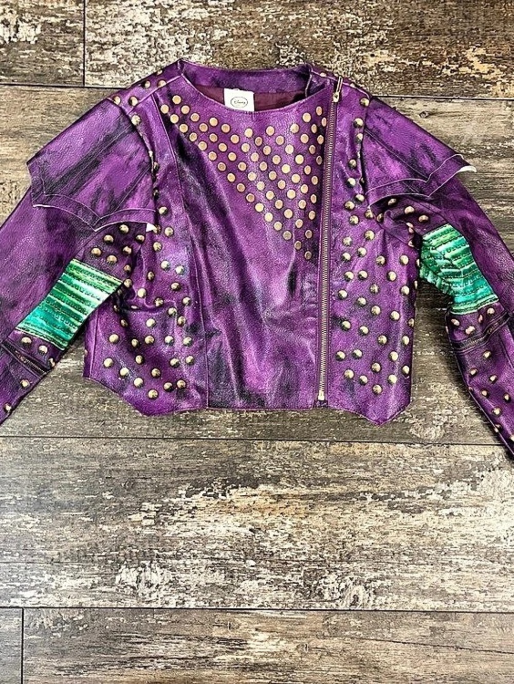 Disney Descendants 2 Mal Costume Jacket Girls 11/12